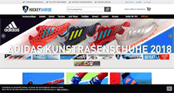 Desktop Screenshot of hockeyshop.de